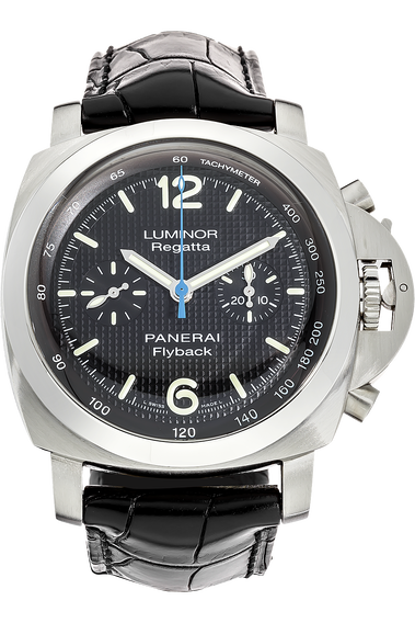 Pre Owned Panerai Luminor 1950 Flyback Regatta Stainless Steel Automatic