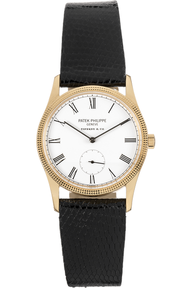 Calatrava Tiffany &amp; Co. Reference 3796 Yellow Gold Manual