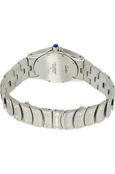 Santos Ronde Yellow Gold and Stainless Steel Quartz