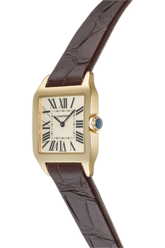 Santos Dumont Yellow Gold Quartz