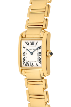 Tank Francaise Yellow Gold Quartz