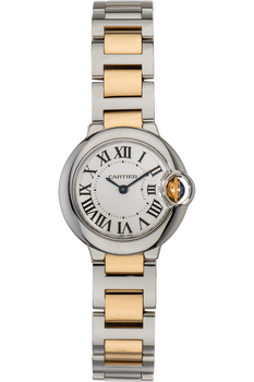 Ballon Bleu Yellow Gold and Stainless Steel Quartz