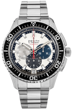 El Primero Stratos Flyback Stainless Steel Automatic