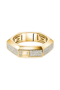 Moderniste Pav&eacute; Ring