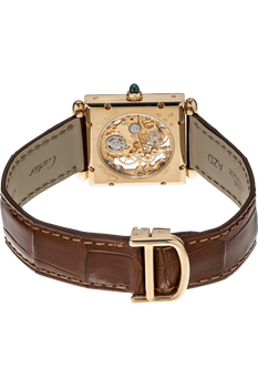 Tank Obus Skeleton Yellow Gold Manual
