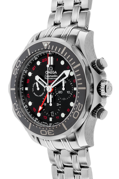 Seamaster Diver Co-Axial GMT Chronograph Stainless Steel