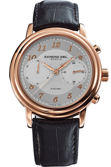 Raymond weil clearance maestro rose gold
