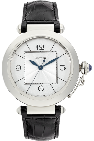 Pre Owned Cartier Palladium Pasha Automatic Limited Edition W3019851