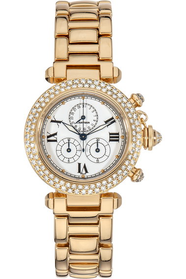 Pasha Chronograph Yellow Gold Quartz