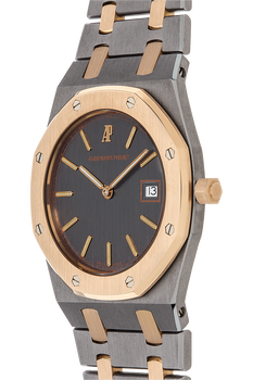 Royal Oak Tantalum and Rose Gold Quartz