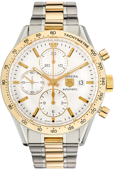 Carrera Chronograph Yellow Gold and Stainless Steel Automatic