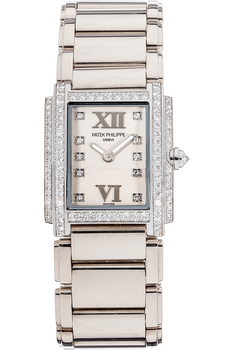 Twenty-4 Reference 4908 White Gold Quartz