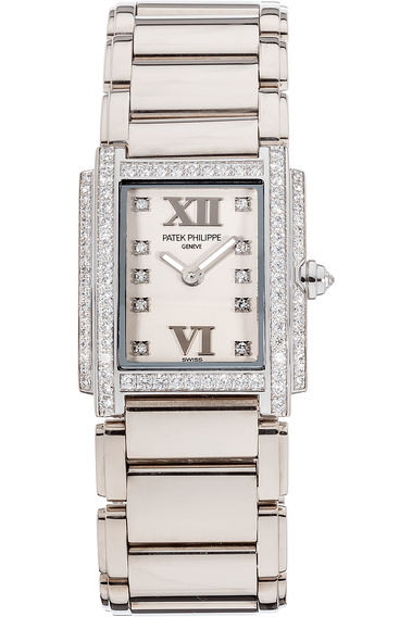 Twenty-4 Reference 4908 White Gold Quartz