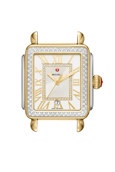 MICHELE Deco Madison Diamond Two Tone Diamond Dial MW06T01C5018