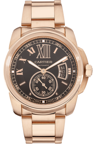 Calibre de Cartier Rose Gold Automatic