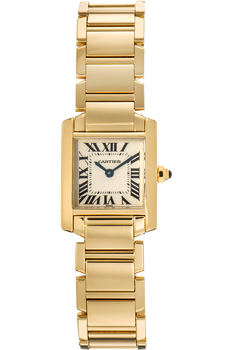 Tank Francaise Yellow Gold Quartz