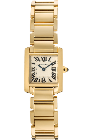 Tank Francaise Yellow Gold Quartz