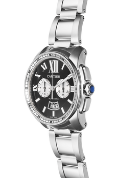 Calibre de Cartier Chronograph Stainless Steel Automatic