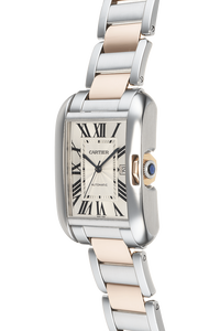 Tank Anglaise XL Rose Gold and Stainless Steel Automatic