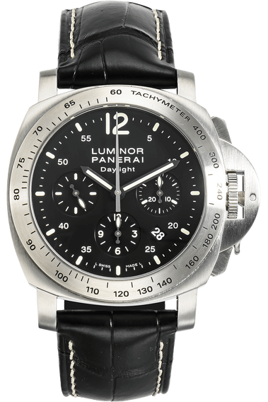 Pre Owned Panerai Luminor Daylight Chronograph Stainless Steel Automatic