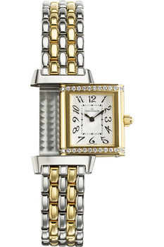 Reverso Lady Yellow Gold and Stainless Steel Quartz