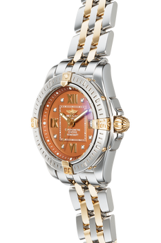 Cockpit Lady Yellow Gold and Stainless Steel Quartz