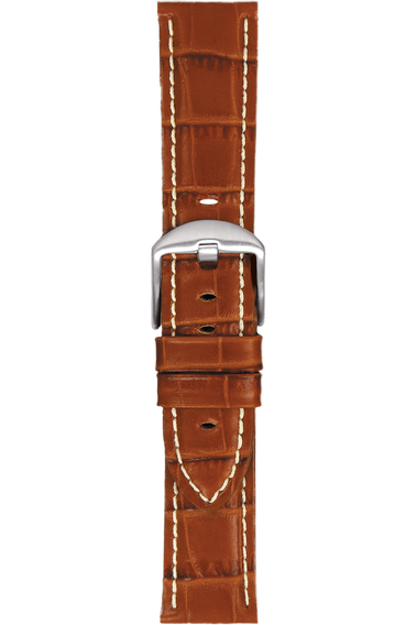 22 mm Tan Alligator Strap