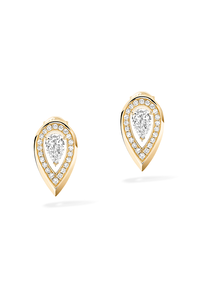 Fiery Studs 0.10CT in Yellow Gold