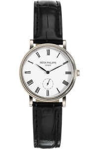 Calatrava Reference 7119 White Gold Manual