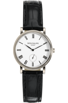 Calatrava Reference 7119 White Gold Manual