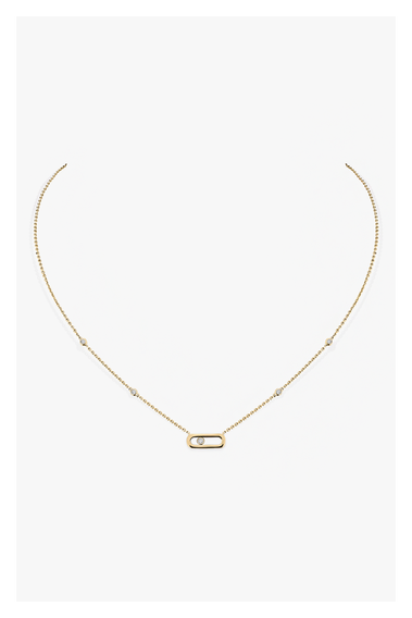 Move Uno Necklace in Yellow Gold
