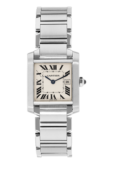 Tank Francaise Stainless Steel Quartz