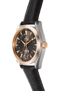 Seamaster Aqua Terra Co-Axial GMT Rose Gold and Stainless Steel Automatic