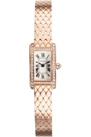 Tank Americaine Rose Gold Quartz