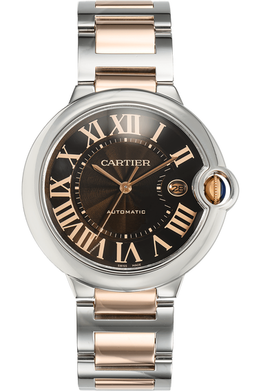 Ballon Bleu Rose Gold and Stainless Steel Automatic