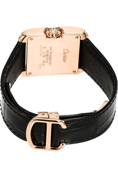 Tank Anglaise Rose Gold Quartz