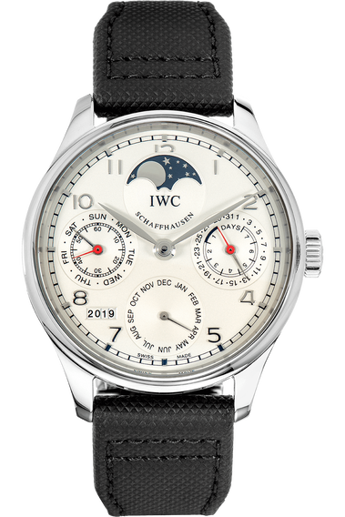 Portuguese Perpetual Calendar Stainless Steel Automatic