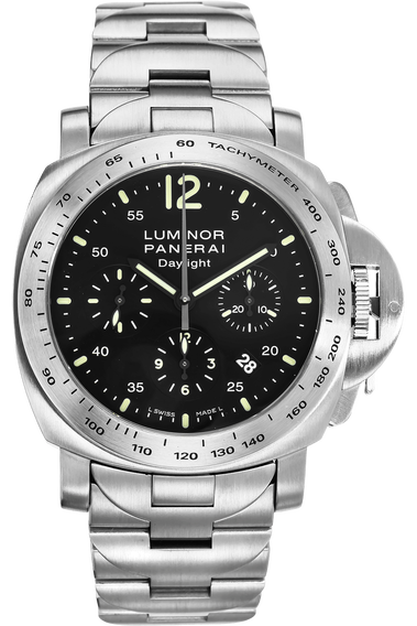 Pre Owned Panerai Luminor Daylight Chronograph Stainless Steel Automatic