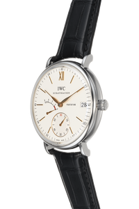 Portofino-Hand Wound Eight Days Stainless Steel Manual