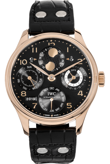 Portuguese Perpetual Calendar Rose Gold Automatic