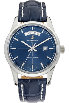 Transocean Day &amp; Date Limited Edition Stainless Steel