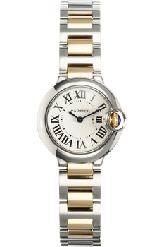 Ballon Bleu Yellow Gold and Stainless Steel Quartz