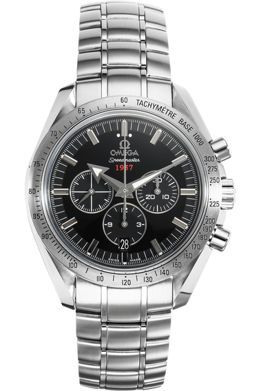Speedmaster Broad Arrow Co-Axial Stainless Steel Automatic