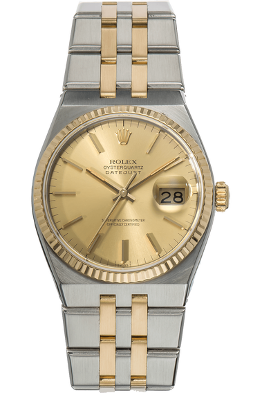 Datejust Circa 1987 Yellow Gold and Stainless Steel Quartz