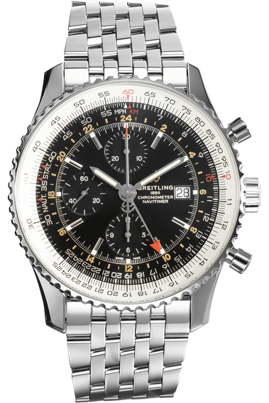 Navitimer World Stainless Steel Automatic