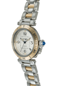 Pasha Diver Yellow Gold and Stainless Steel Automatic