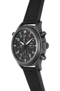 Pilot's Watch Double Chronograph TOP GUN Ceramic and Titanium Automatic