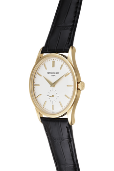 Calatrava Reference 5196 Yellow Gold Manual