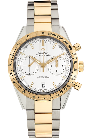 Speedmaster &#39;57 Co-Axial Yellow Gold and Stainless Steel Automatic