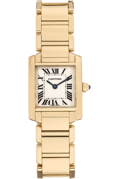 Tank Francaise Yellow Gold Quartz